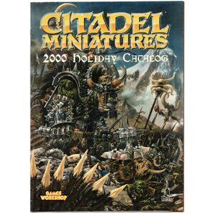 Games Workshop Citadel Miniatures 2000 Holiday Catalog Collectible Magazine 30pg